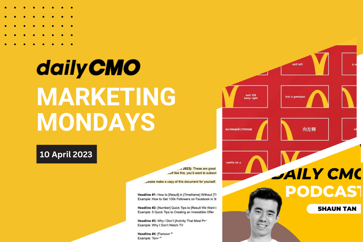 MM: We're shutting down Daily CMO podcast...