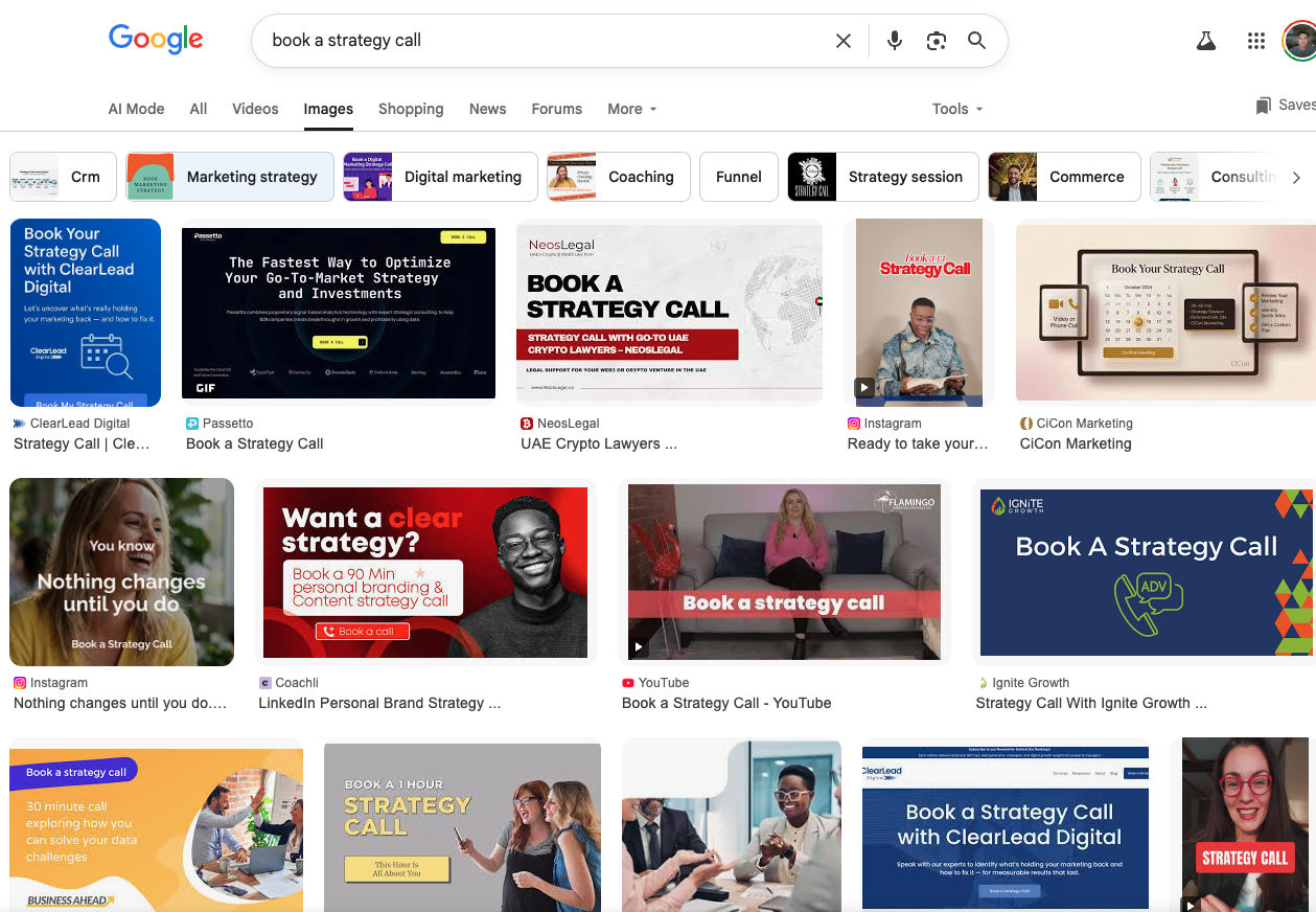 The problem with "book a call"